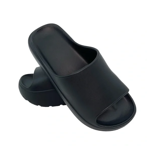 Platform Slides for Women EVA Sz 9 Thick Sole Non Slip Outdoor Sandals - Picture 5 of 7